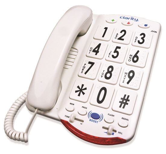 76557.101-50dB-Phone-Large-White-Keys