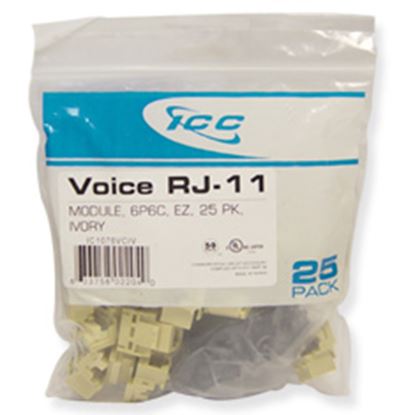 IC1076VCIV---25PK-Cat3-Jck-6Con.---Ivory