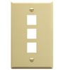 IC107F03IV---3Port-Face-Ivory-