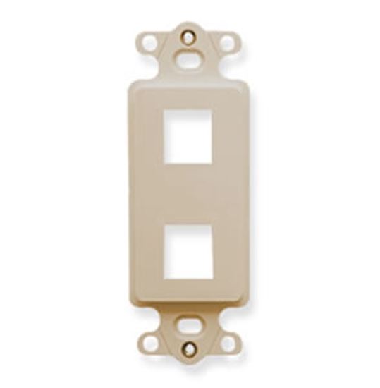 INSERT--DECOREX--2-PORT--IVORY