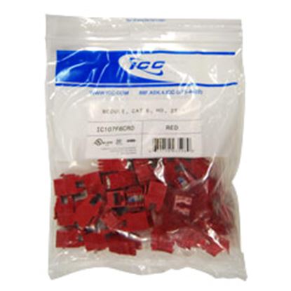 MODULE--CAT-6--HD--25PK--RED