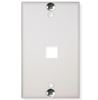 WALL-PLATE--PHONE--FLUSH--1-PORT--WHITE