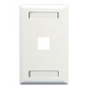 FACEPLATE--ID--1-GANG--1-PORT--WHITE