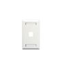 FACEPLATE--ID--1-GANG--1-PORT--WHITE