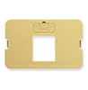 BEZEL--ELITE--FLAT--1-PORT--IVORY