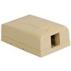 SURFACE-MOUNT-BOX--ELITE--1-PORT--IVORY