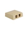 SURFACE-MOUNT-BOX--ELITE--2-PORT--IVORY