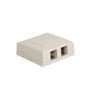 SURFACE-MOUNT-BOX--ELITE--2-PORT--WHITE