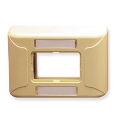 Furniture-Faceplate-1Port---Ivory