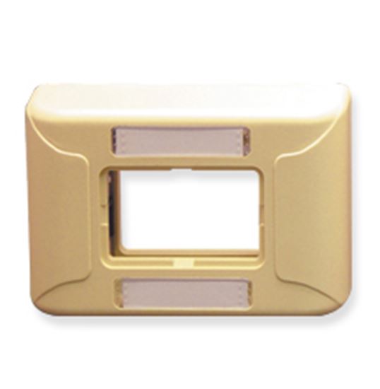 Furniture-Faceplate-1Port---Ivory