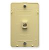 Wall-Plate-IDC-6P6C-IVORY