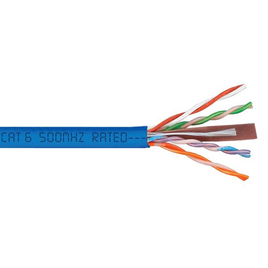 CMP-CAT6-PLENUM-VALUE-LINE-500-MHz-Blue