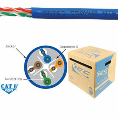 CAT6e-CMR-PVC-Cable-Blue