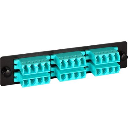 ADAPTER-PANEL--6-QUAD-LC--24F--AQUA--10G