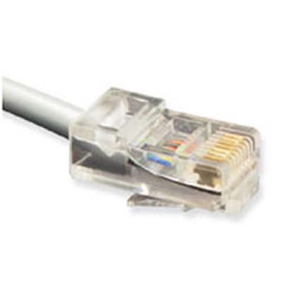 ICLC807FSV--7-Flat-Line-Cord-8P8C-SILV