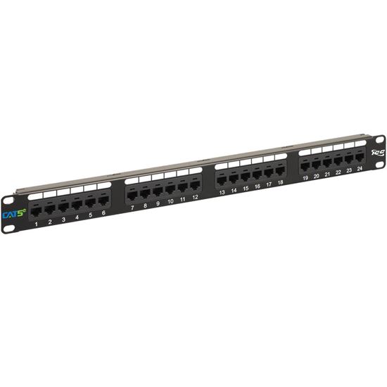 PATCH-PANEL--CAT-5e--24-PORT--1-RMS