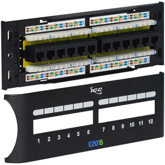 PATCH-PANEL--CAT-6-FRONT--12-PORT