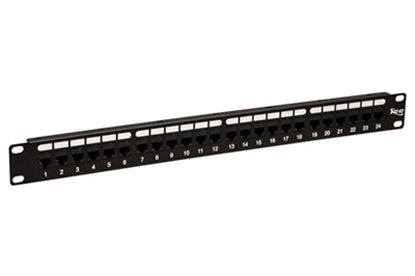 PATCH-PANEL-CAT-5e--FEED-THRU-24-P-1RMS