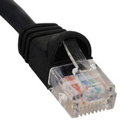 PATCH-CORD--CAT-5e--MOLDED-BOOT--1-BK