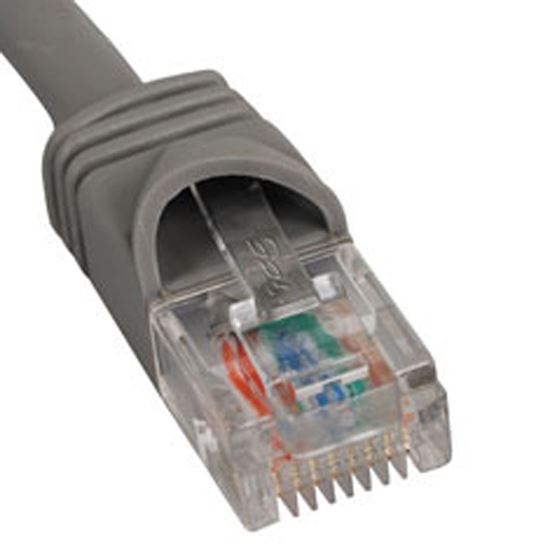 PATCH-CORD--CAT-5e--MOLDED-BOOT--3-GY