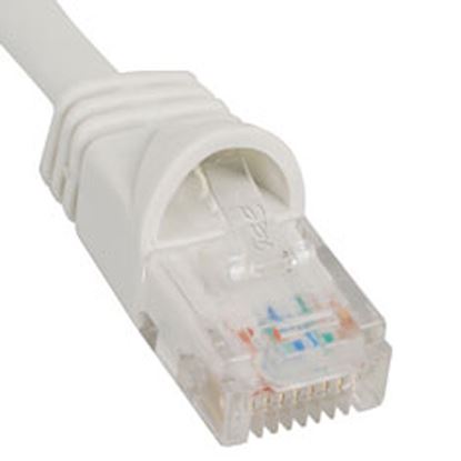 PATCH-CORD--CAT-5e--MOLDED-BOOT--7-WH