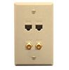 FACEPLATE-IDC-2-DATA-and-2-F-TYPE-IVORY