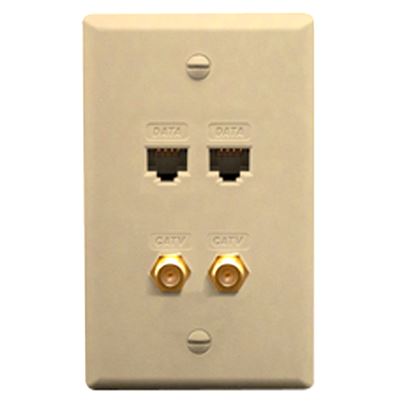 FACEPLATE-IDC-2-DATA-and-2-F-TYPE-IVORY