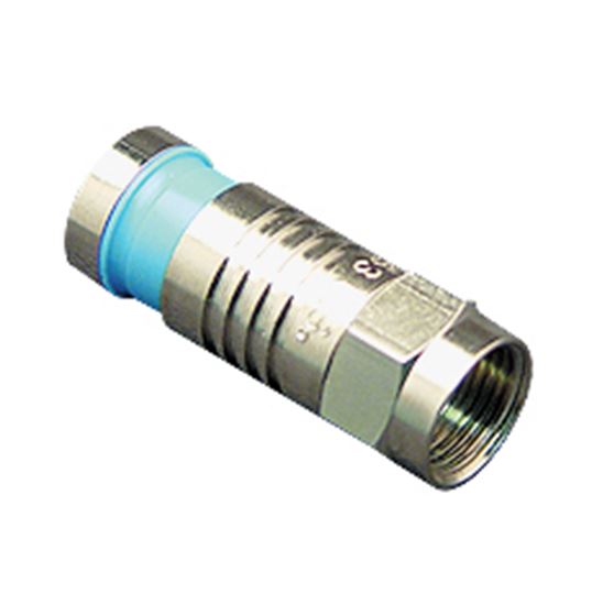 CONNECTOR--F-TYPE--RG6Q--100PK