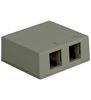 IC107SB2GY-SURFACE-BOX-2PT-GRAY