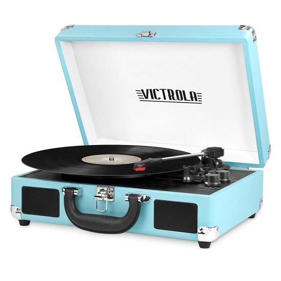 Bluetooth-Suitcase-Turntable-in-Turquois