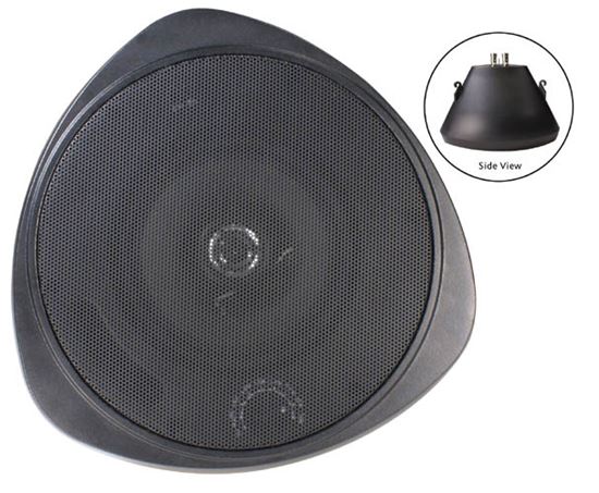 30W-5.25in-Pendant-Speaker-and-Chain-BK