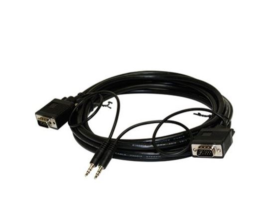 6ft-SVGA-DE15HD--3.5mm-Stereo-MM-Cable