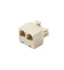 CAT-5-SPLITTER-MOD-T-ADAPTER-8C-IVORY