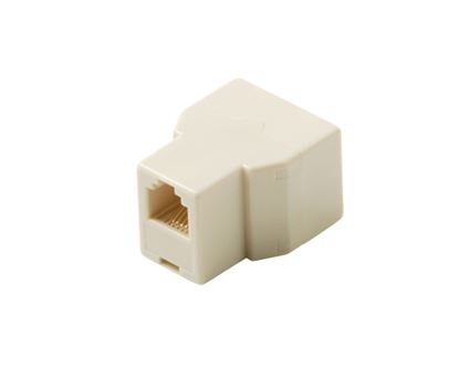 4C-T-ADAPTER-JACK-JACK-JACK-IVORY