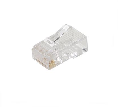 8X8-CAT6-MOD-PLUG-ROUND-SOLID-100-PK