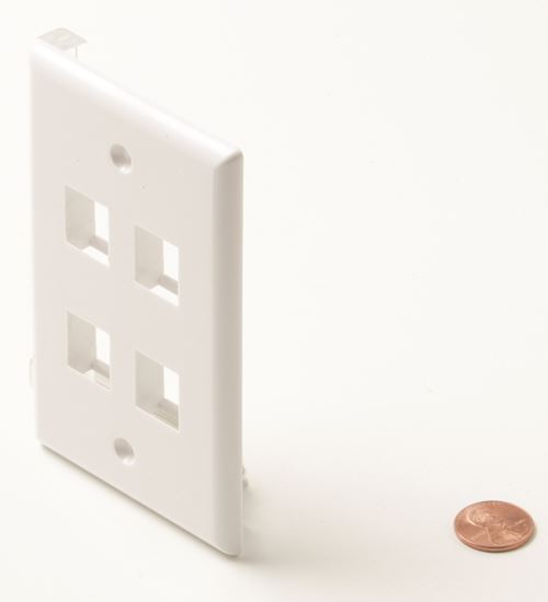 4-Cavity-White-Keystone-Plate