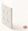 4-Cavity-White-Keystone-Plate