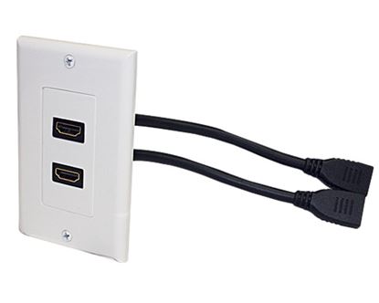 Standard-2-HDMI-Pigtail-Wall-Plate