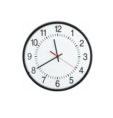 16IN-Round-Wired-Analog-Clock--Black--Sur