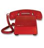 No-Dial-Desk-Phone---Red