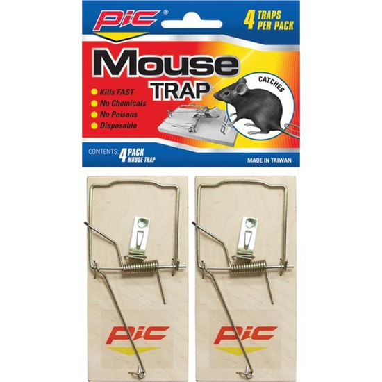 WOODMOUSE TRAPS 4PK