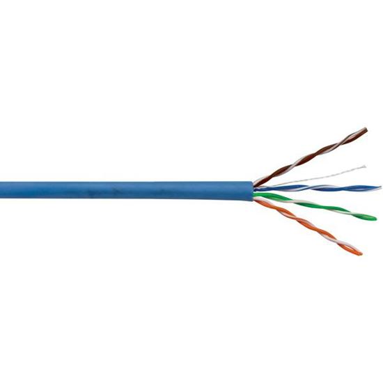 1000FT CAT5E CMR CBL BLU