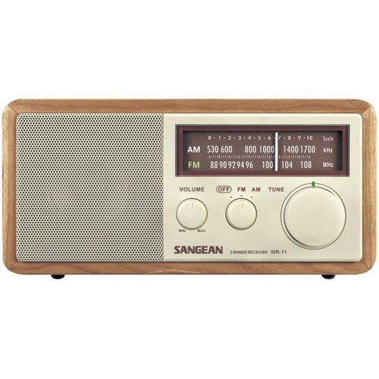 WOOD AMFM TABLETP RADIO