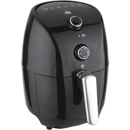 1.6QT SM ELEC AIR FRY BLK