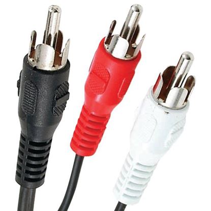 Y ADAPT 2 RCA PLUG-1 PLUG