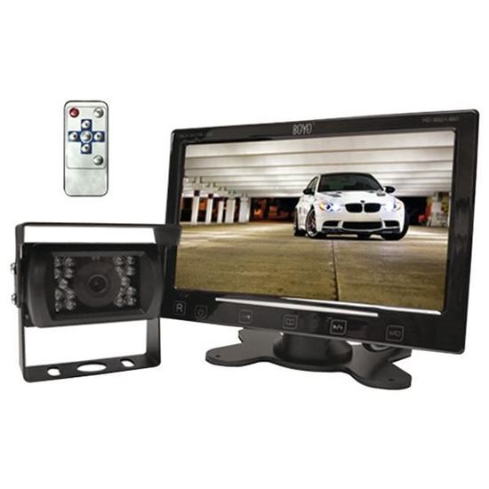 VTC307M Vehicle Backup System with 7-Inch Monitor and Heavy-Duty Backup Camera