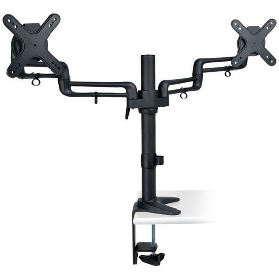 13-27IN DUAL DESK CLAMP