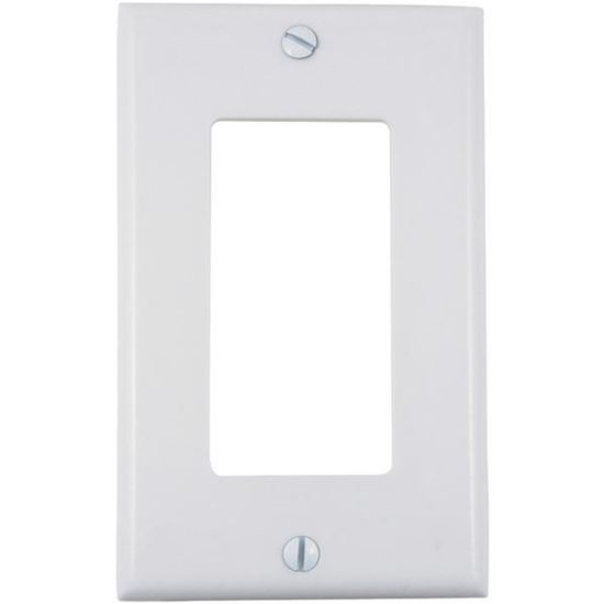 RESIDENTL WHITE WALLPLATE