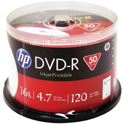 DVD-R 50PK PRNT SPINDLE