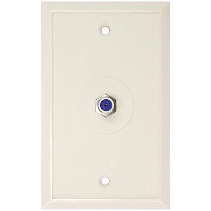 WHITE WALL PLATE W1 F-81